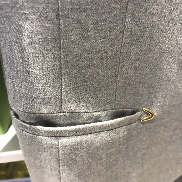 Rachel Roy grey and black colorblocked blazer - Picture 3 of 5